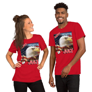 Winter Sunshine Wearable Art Tee Eagle Rising - Winter Sunshine Marketplace
